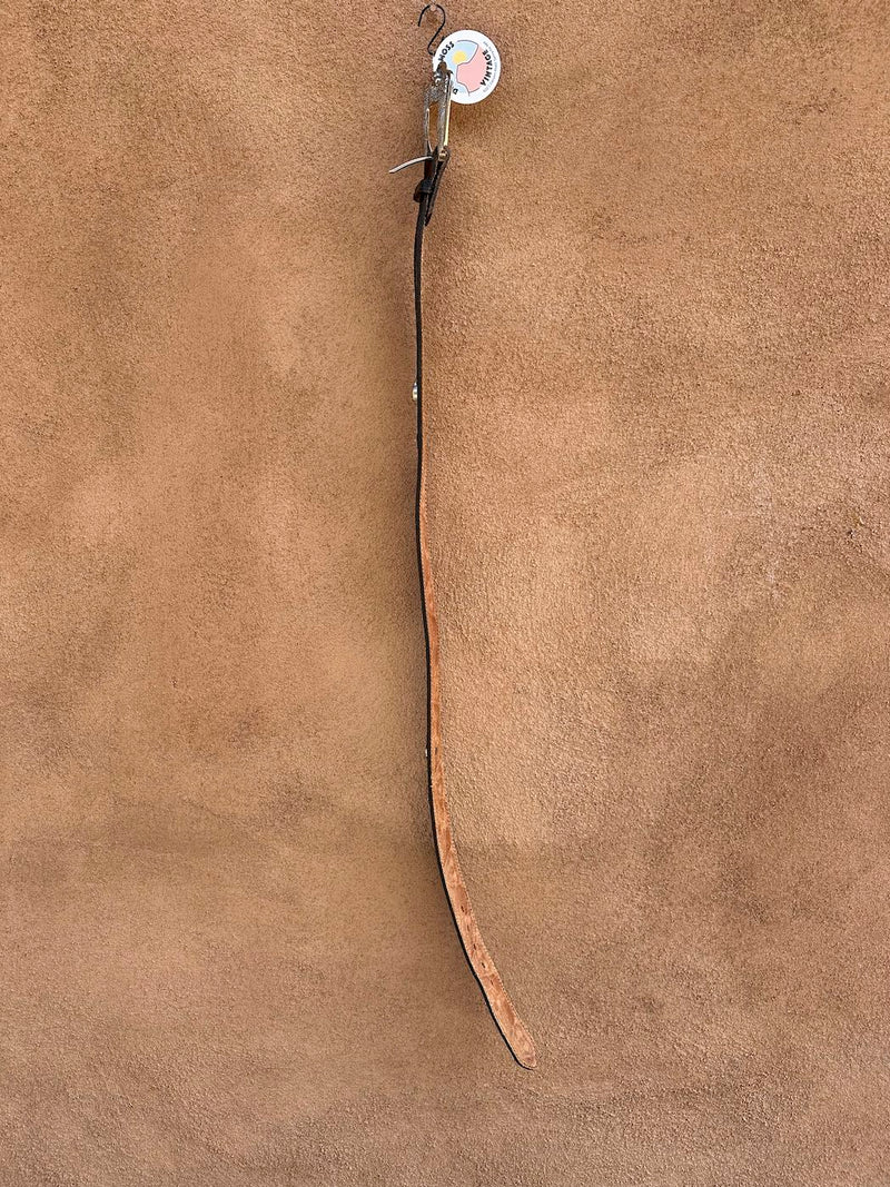 Mexican Themed Black Tooled Lather Belt by Nocona