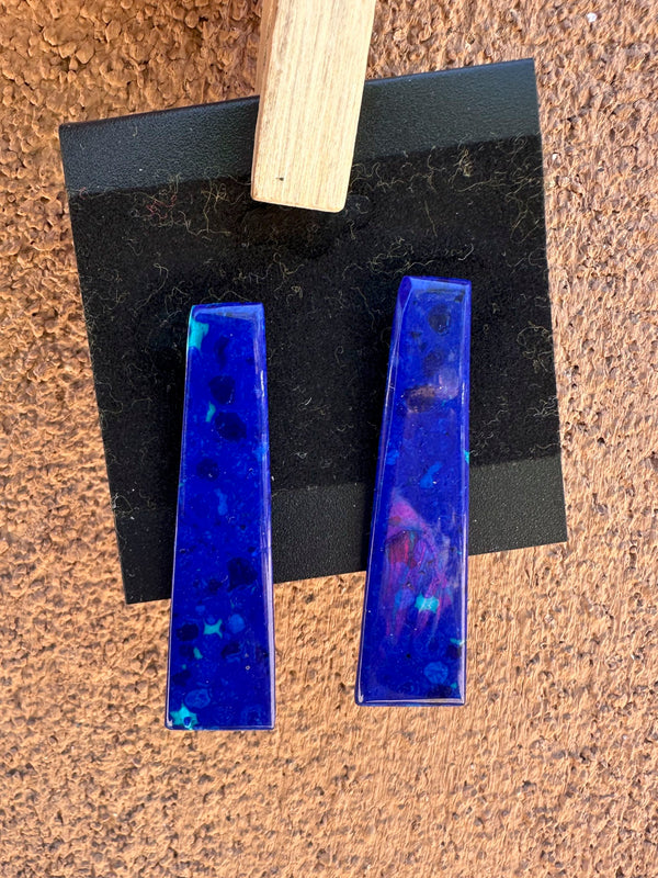 Lapis Tower Earrings