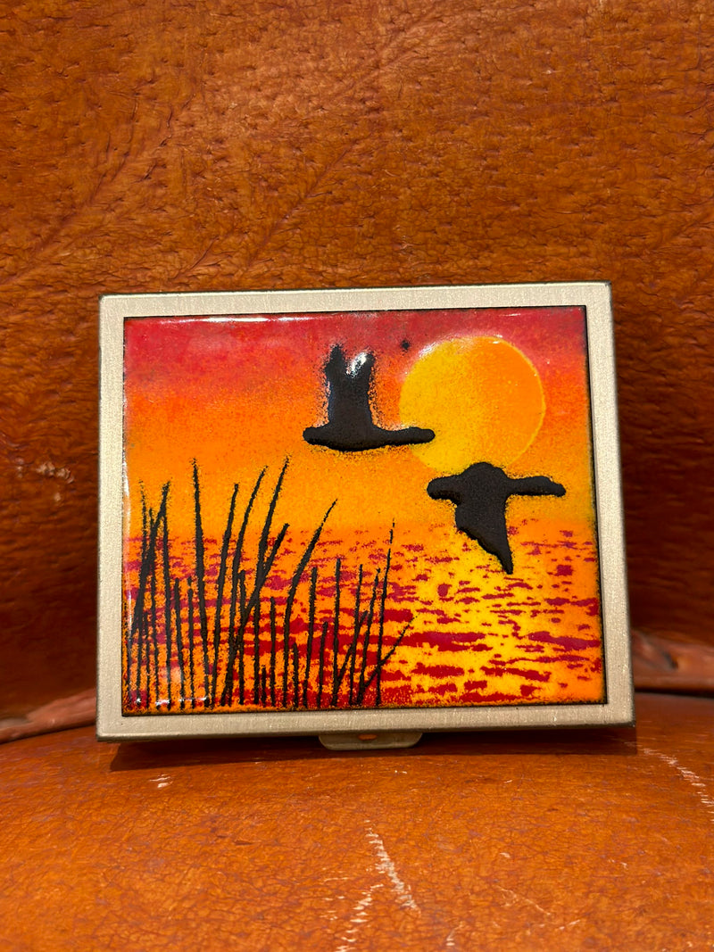 Ducks Pill Case with Mirror