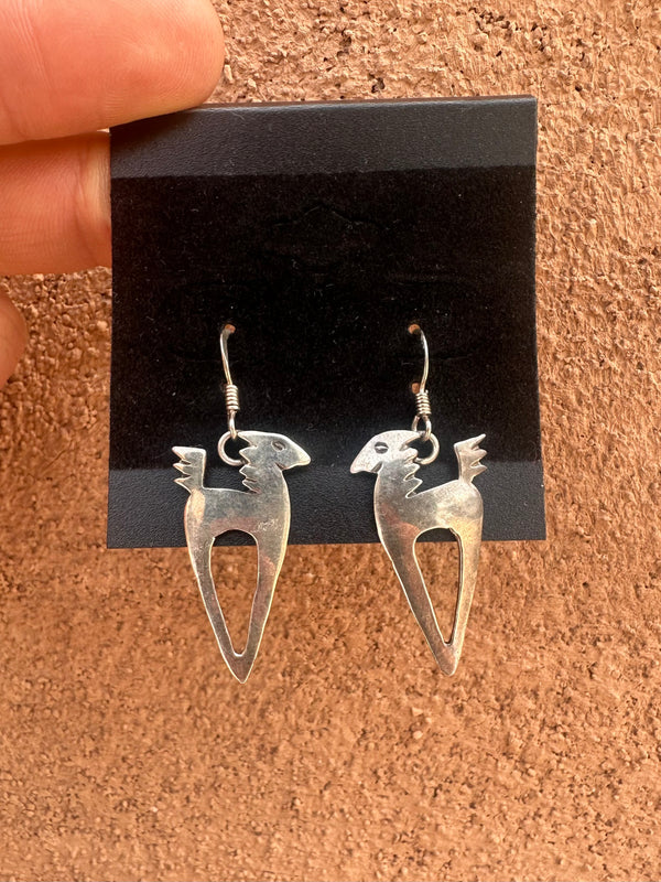 Sterling Silver Horse Earrings