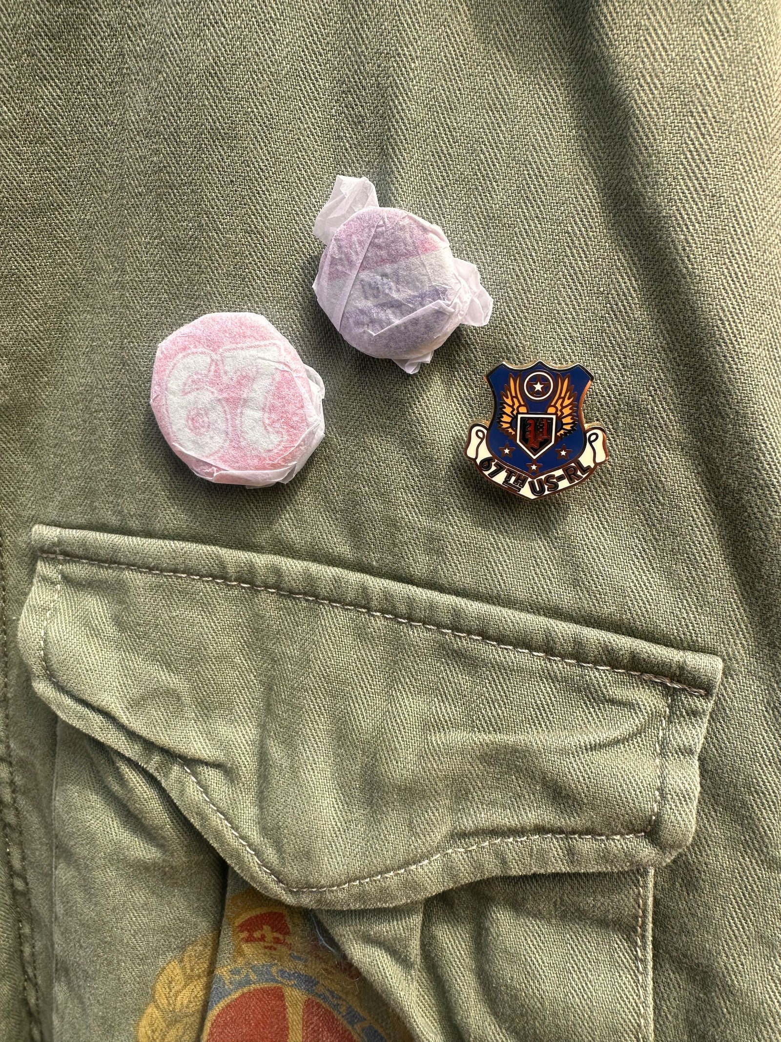 Polo by RL Army M65 Multi-Patch Peace Jacket with Hood