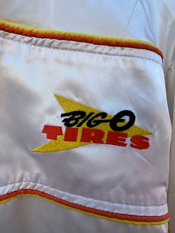 1970's Big-O Tires Satin Jacket, XXL - as is
