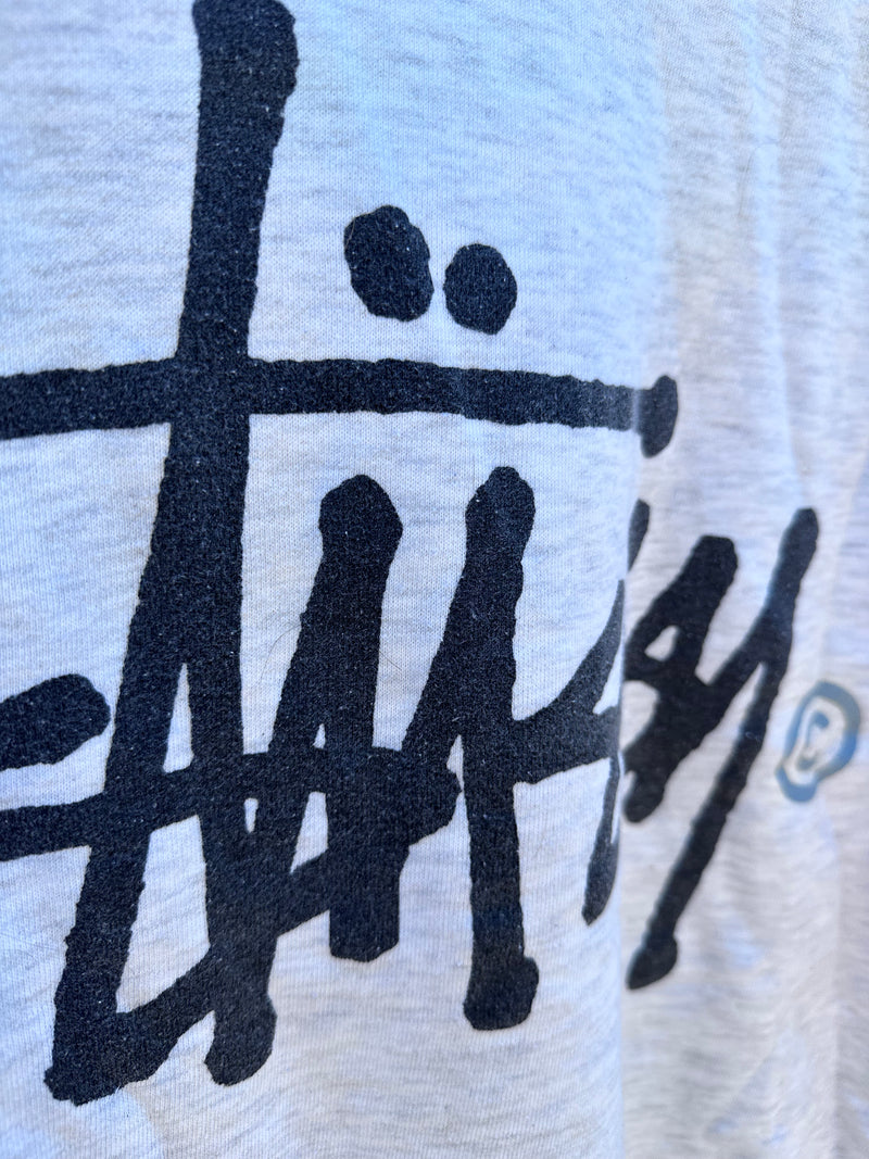 90's Stussy Gray Sweatshirt - Original