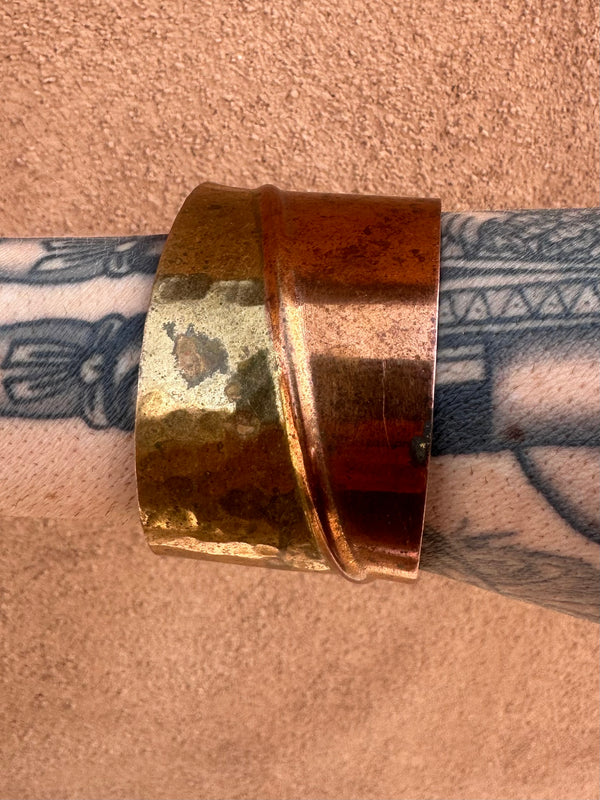 Copper and Brass Cuff