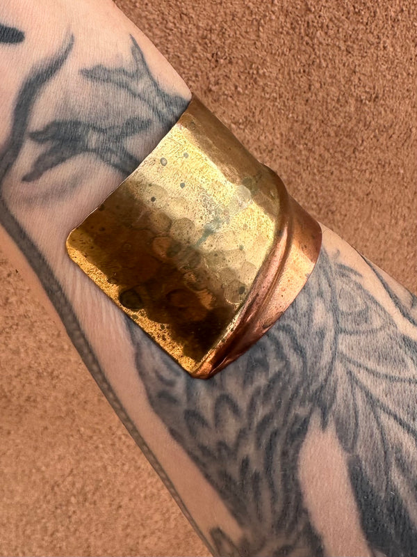 Copper and Brass Cuff