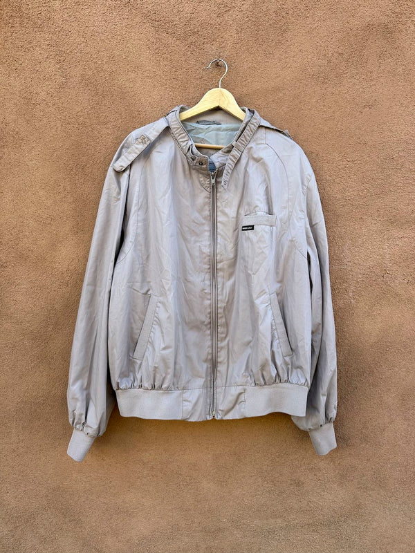 Light Gray 1980's Members Only Jacket, 2XL