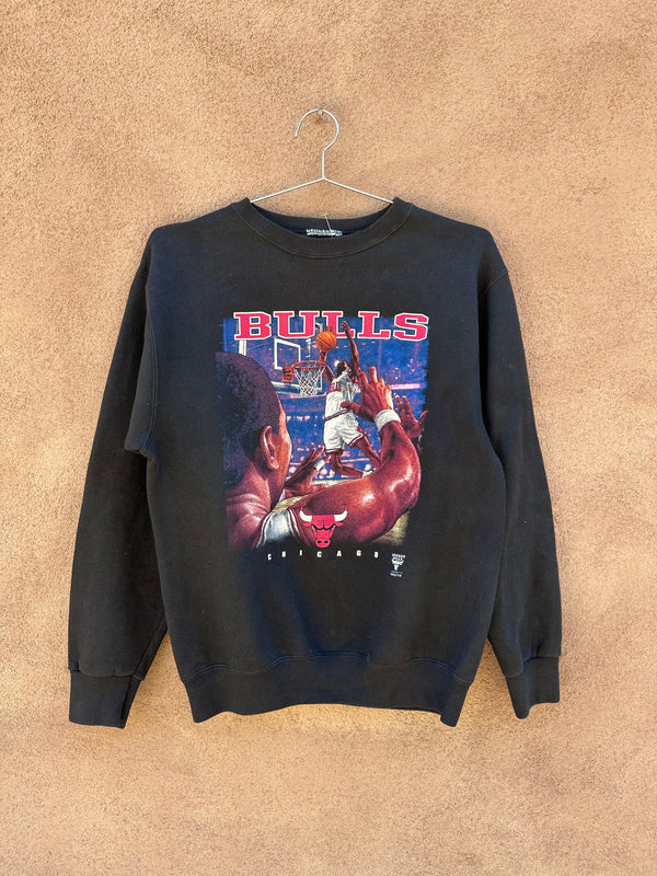 1990's Era Nutmeg Chicago Bull Sweatshirt