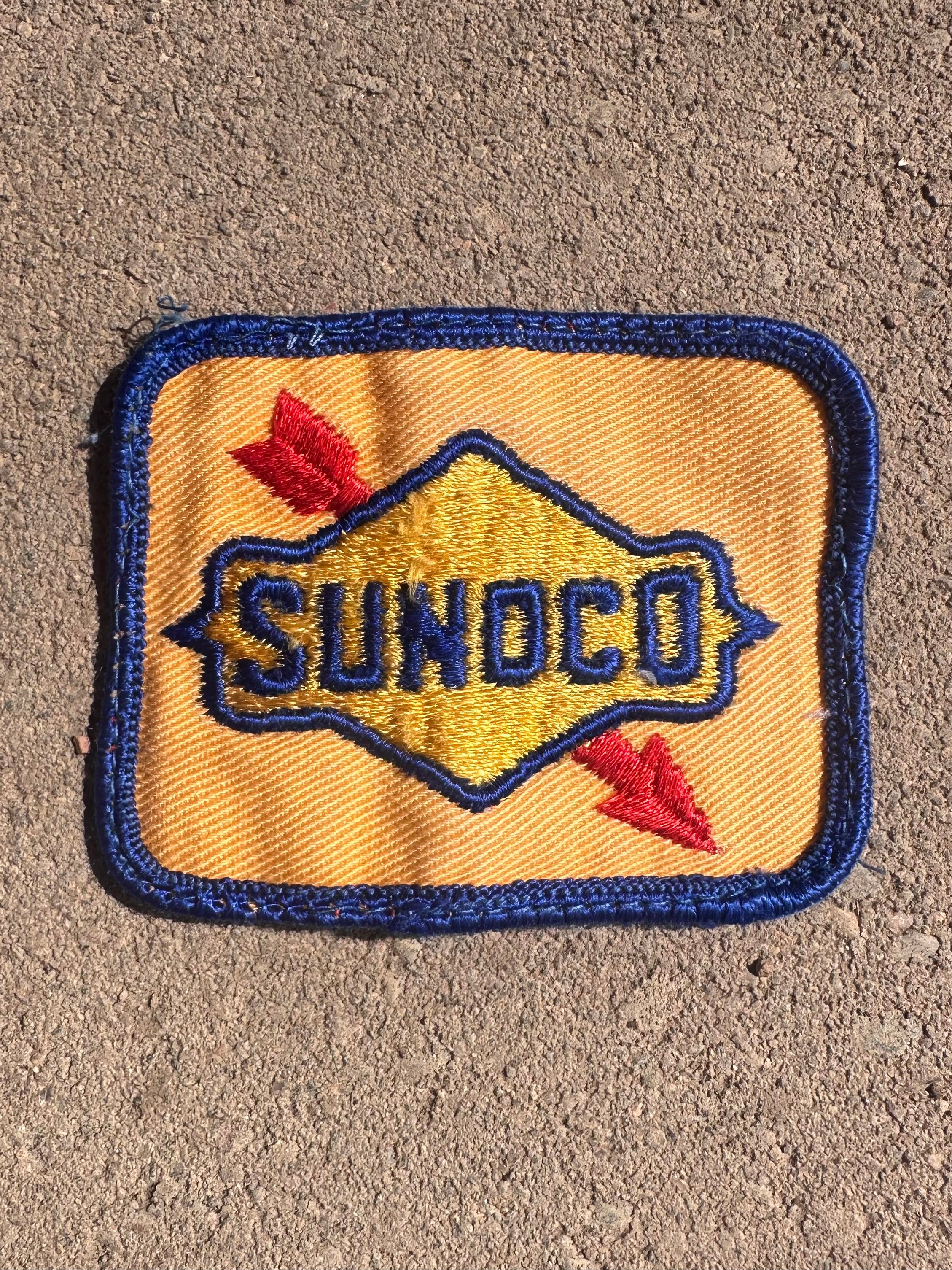 Vintage 1960's Sunoco Patch – DESERT MOSS VINTAGE