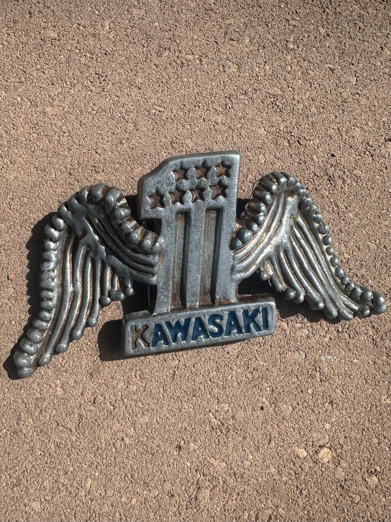 1970's Kawasaki Belt Buckle