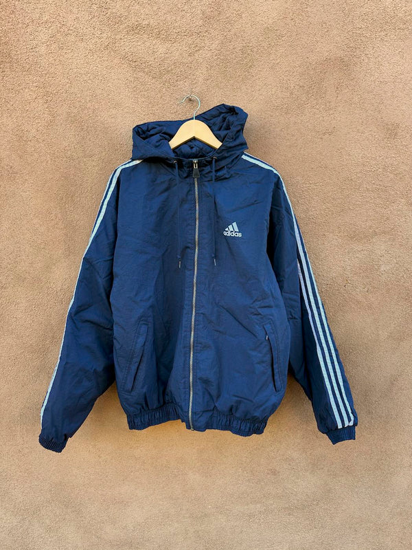 1990's Adidas Soccer Sideline Hooded Jacket
