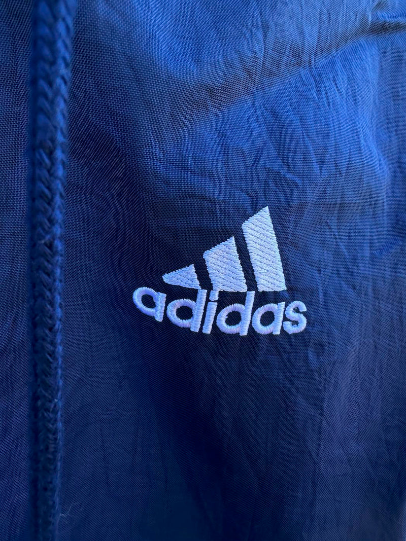 1990's Adidas Soccer Sideline Hooded Jacket