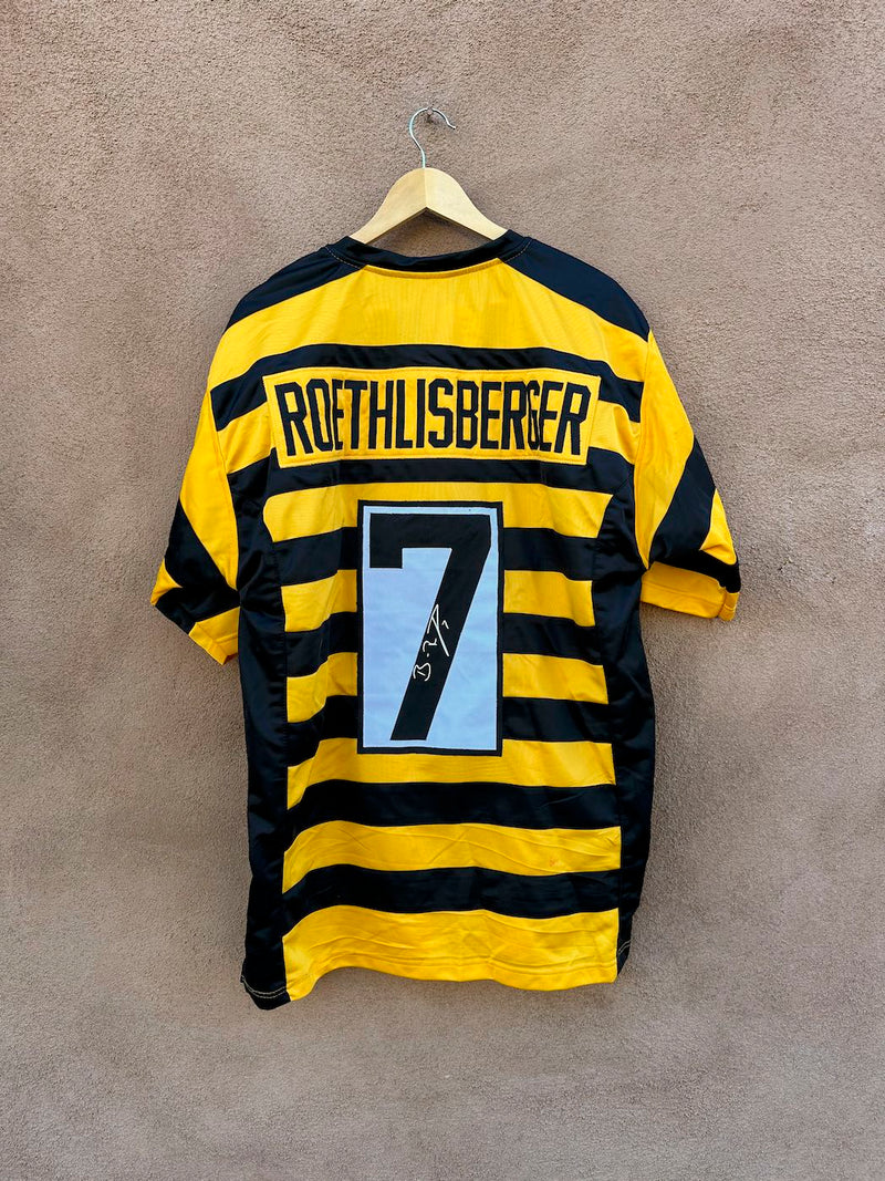 Ben Roethlisberger Striped Pittsburg Steelers Jersey