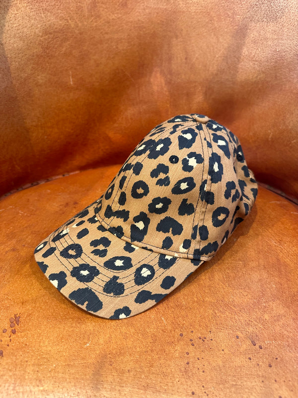 Leopard Print "Dad Cap"