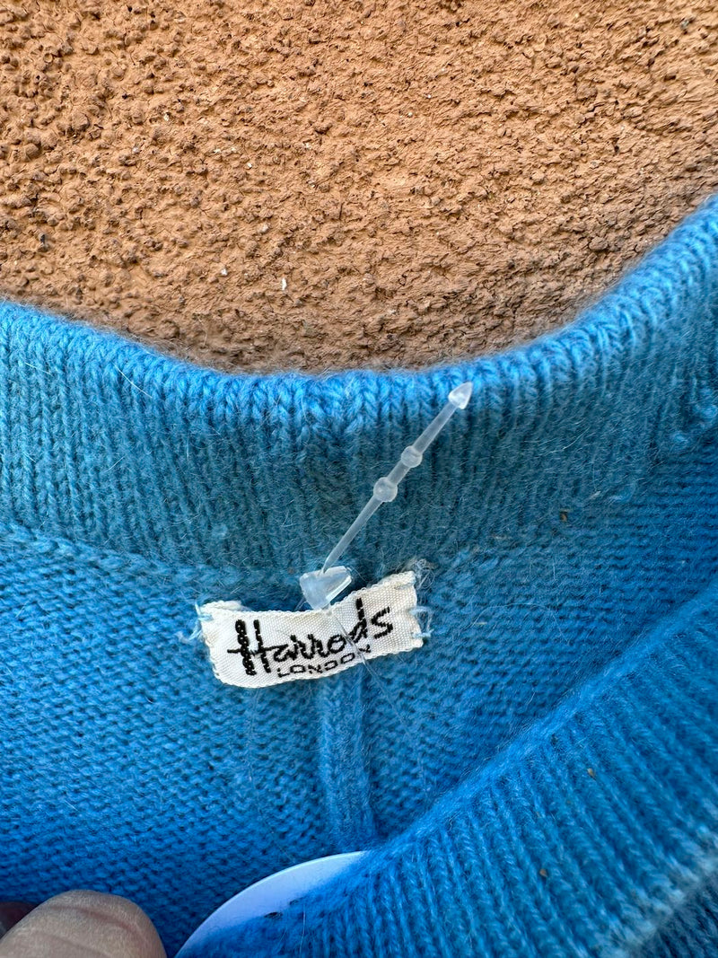 1950's John Laing 100% Pure Cashmere Sweatpants for Harrods London - as is