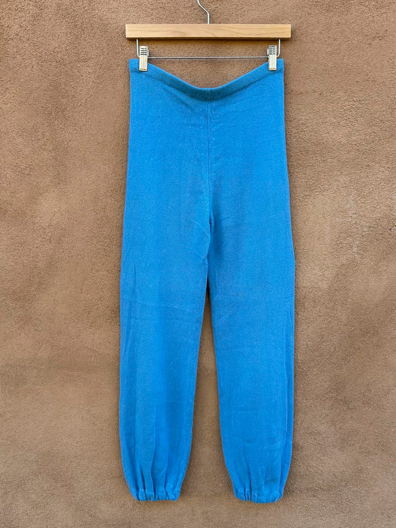 1950's John Laing 100% Pure Cashmere Sweatpants for Harrods London - as is