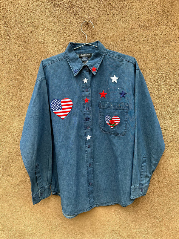 USA Theme Shirt by Get Lucky