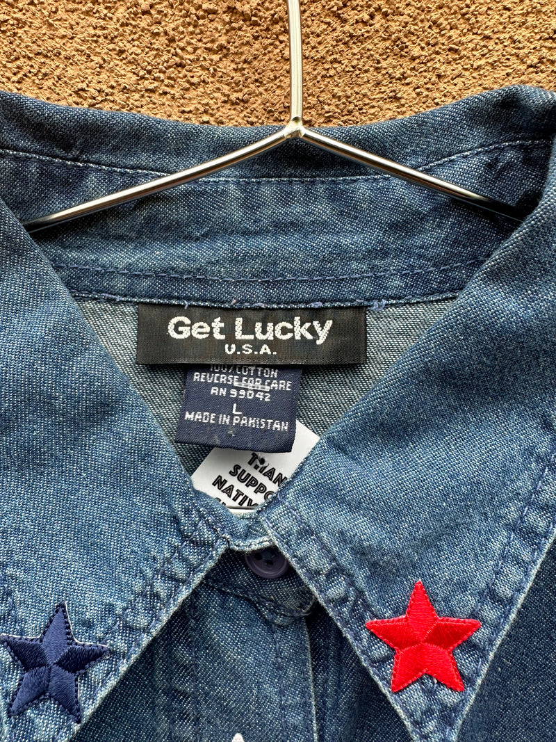 USA Theme Shirt by Get Lucky