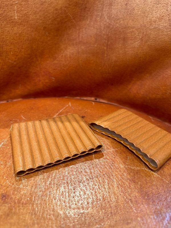 Embossed Leather 1950's Cigarette Case