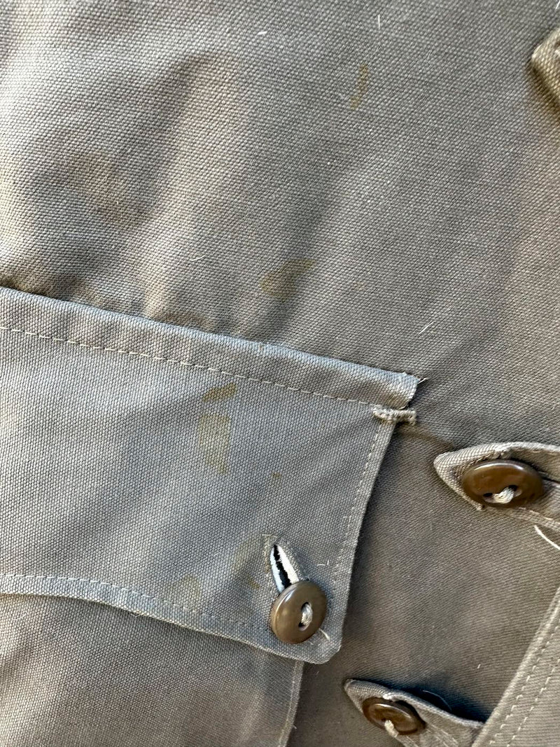 WWII Era Mats Larsson Swedish Army Sheepskin Field Coat