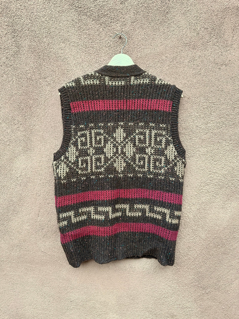 Pendleton Cowichan Style Wool Vest