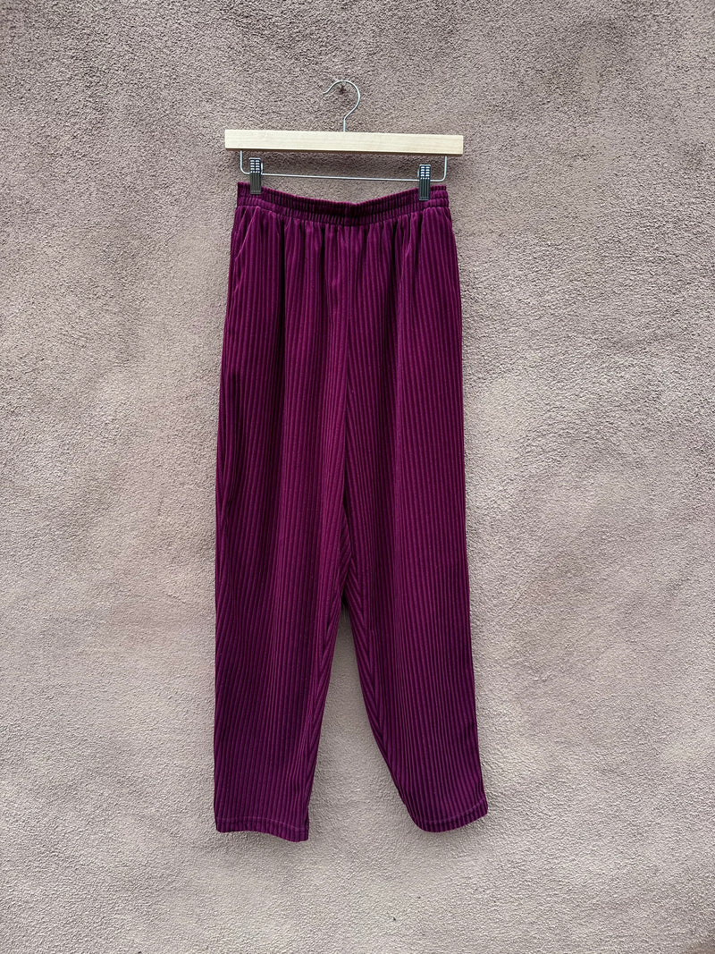 DVF Maroon 2-Piece Outfit - Color Authority