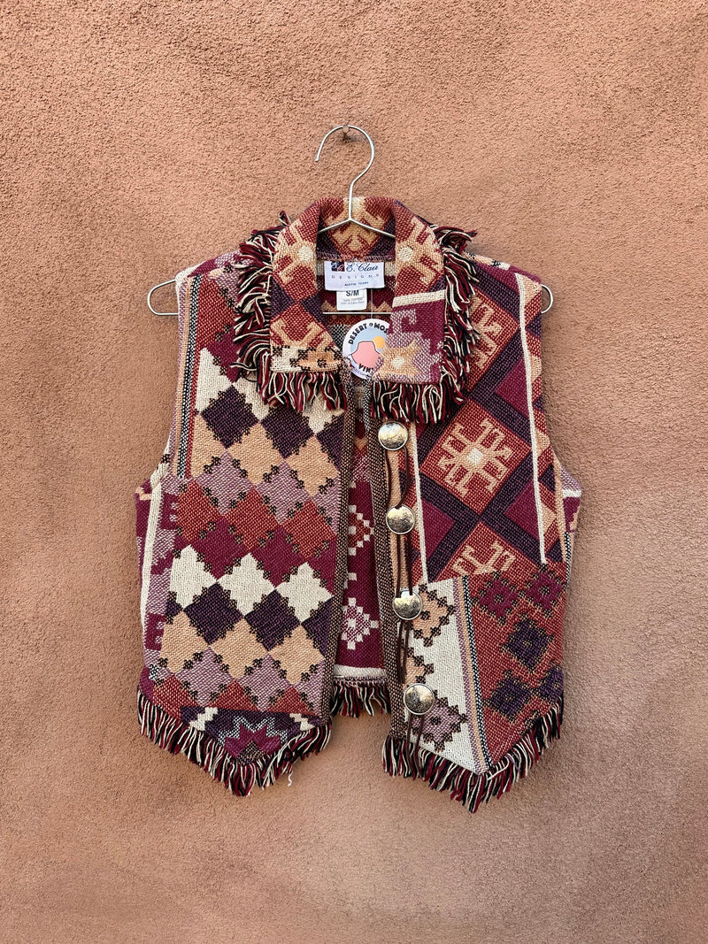 Kilim Style E. Clair Designs Tapestry Vest