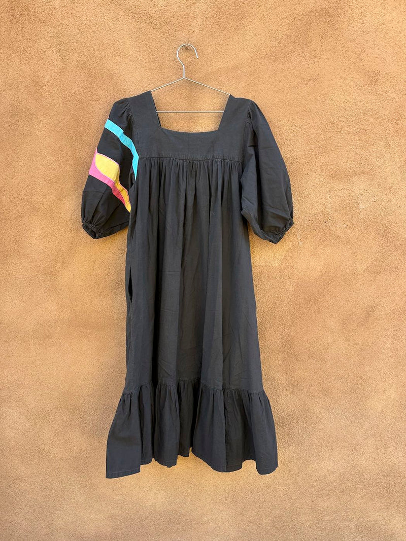 Embroidered Saguaro Dress by Ramona Rull - as is