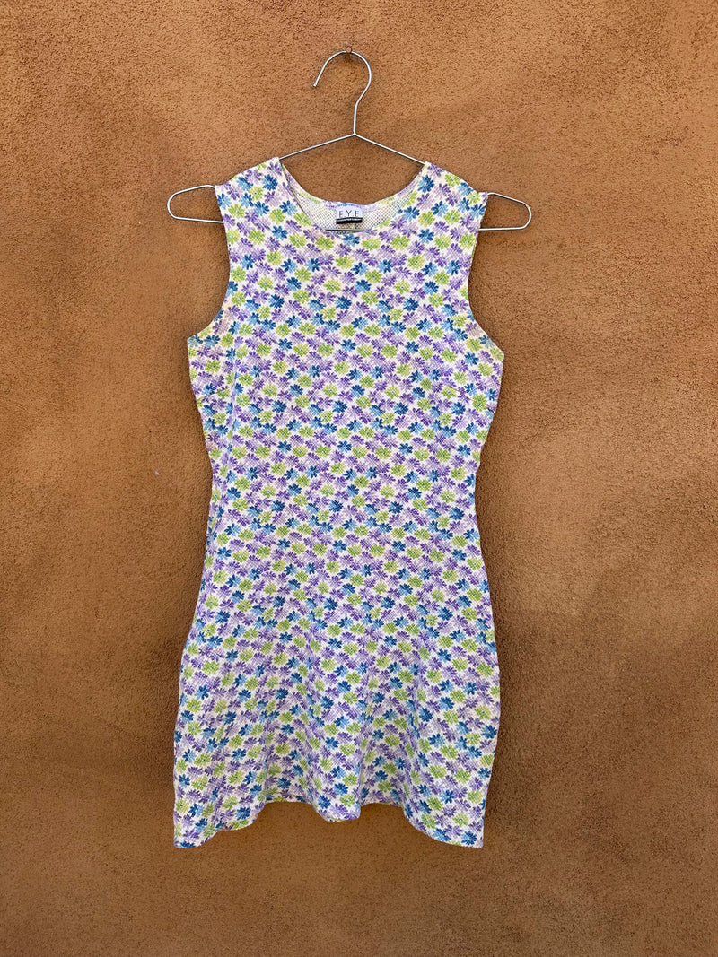 Essential Yarn Elements Floral Dress - Y2K/90's