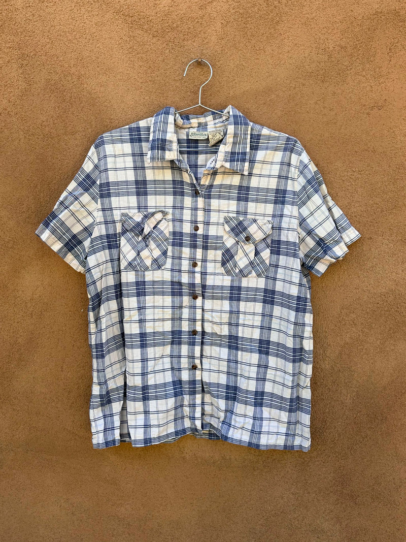 St. John's Bay Plaid Shirt - as is