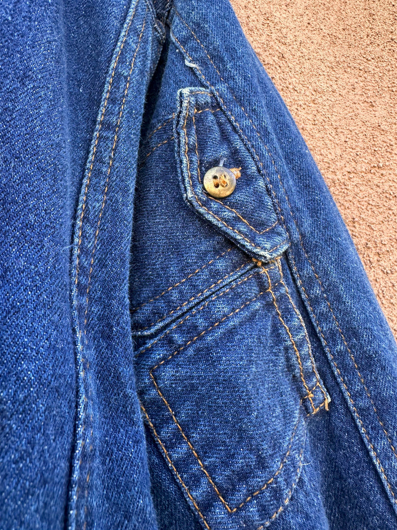 1980's Cotton Denim Jumpsuit by Together!