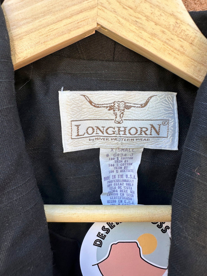 Cheetah Print Longhorn Western Jacket