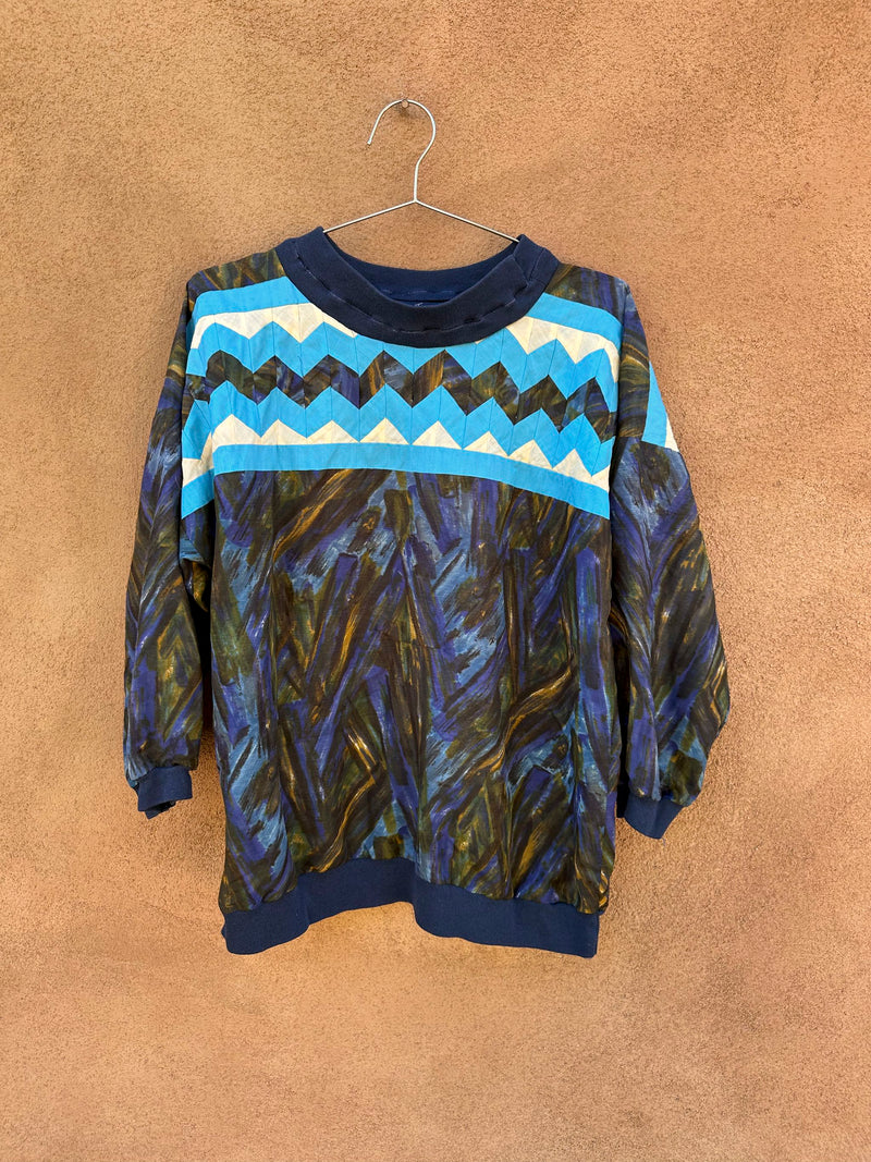 Seminole Abstract Top - Handmade - as is