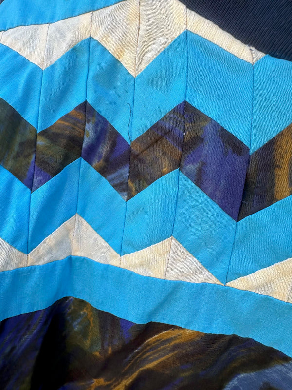 Seminole Abstract Top - Handmade - as is