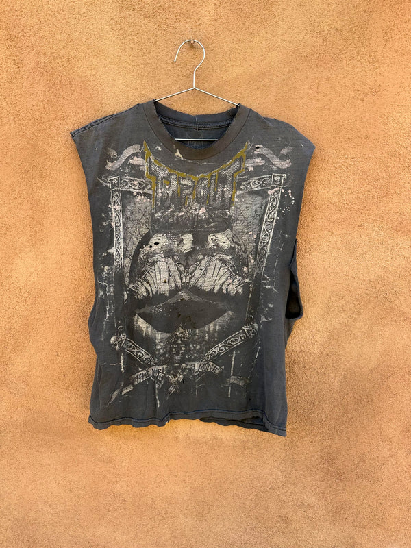 Thrashed Tapout Y2K Muscle Shirt