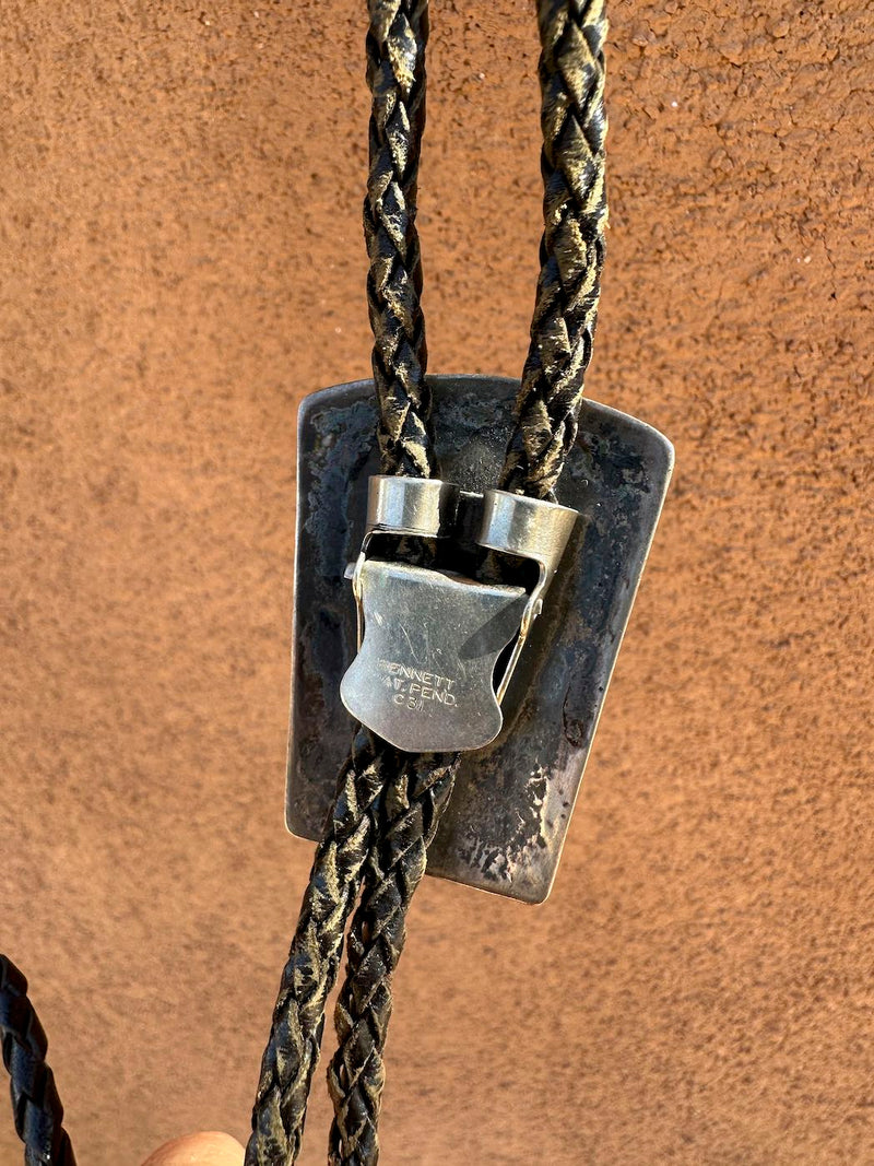 Sterling Silver Roadrunner Bolo Tie