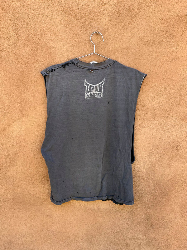 Thrashed Tapout Y2K Muscle Shirt