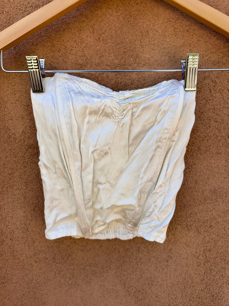 XS Satin Tube Top