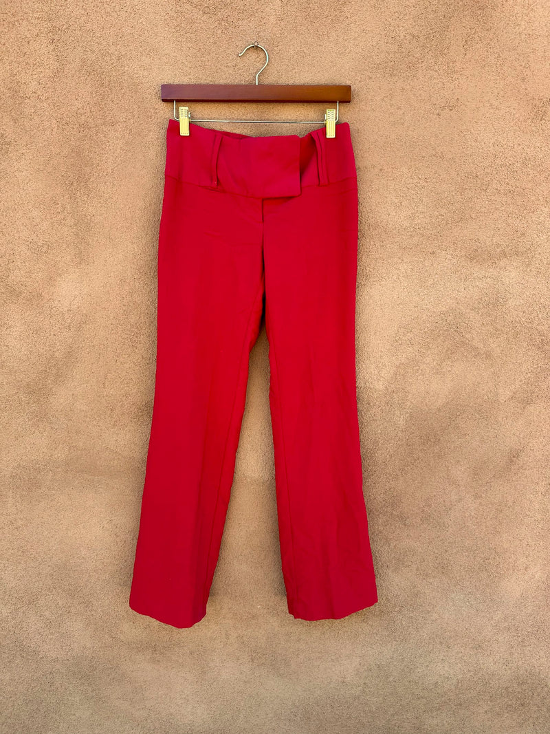 Star City 1980's Red Hip Slacks