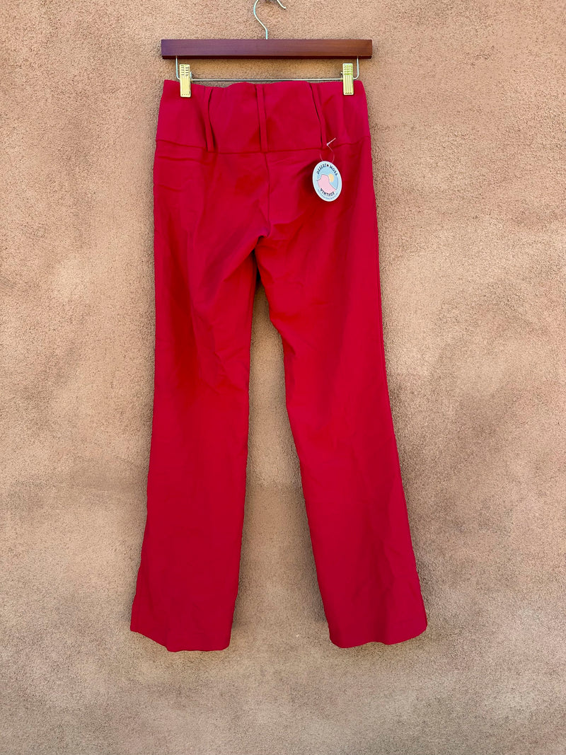 Star City 1980's Red Hip Slacks