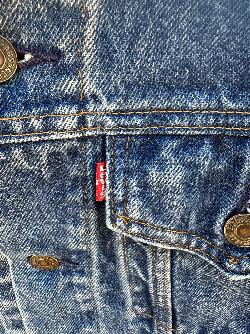 Stones Hot Lips - Levi's 70506-0216 Type III Trucker Jacket - 42R