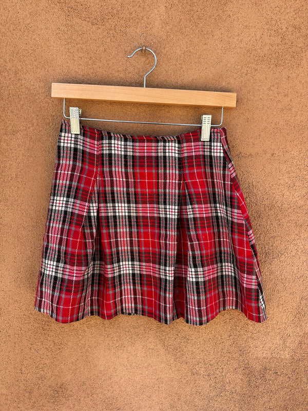 Hana Plaid Schoolgirl Mini Skirt