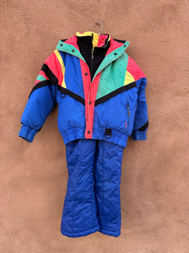 Kid's London Fog Ski Jacket and Bibs
