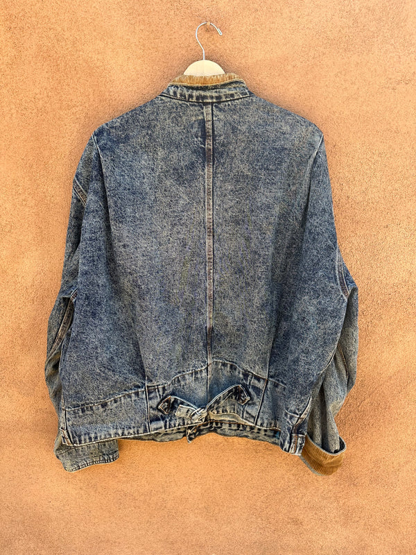 Drool Worthy Levi's Acid Wash Denim Jacket - Made in USA - XL
