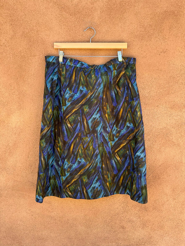 Abstract Lightweight Skirt