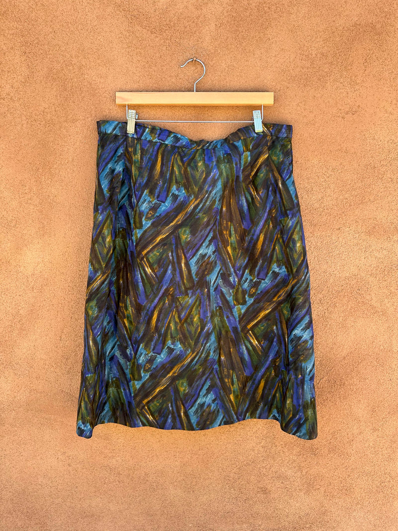 Abstract Lightweight Skirt