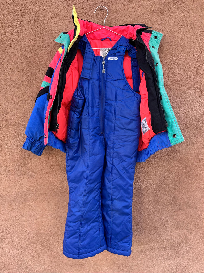 Kid's London Fog Ski Jacket and Bibs