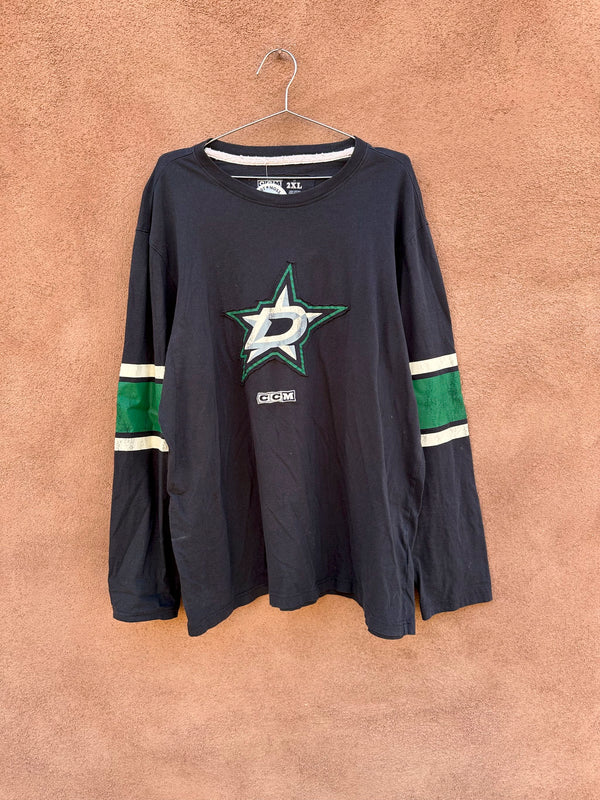 CCM Dallas Stars 2XL Jersey Style T-shirt