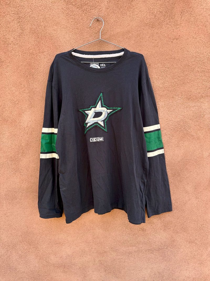 CCM Dallas Stars 2XL Jersey Style T-shirt