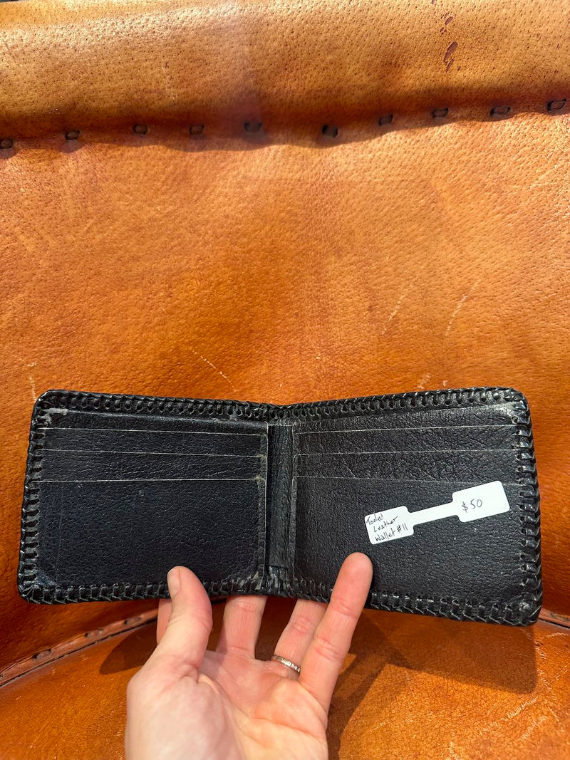 Tooled Leather Wallet #11