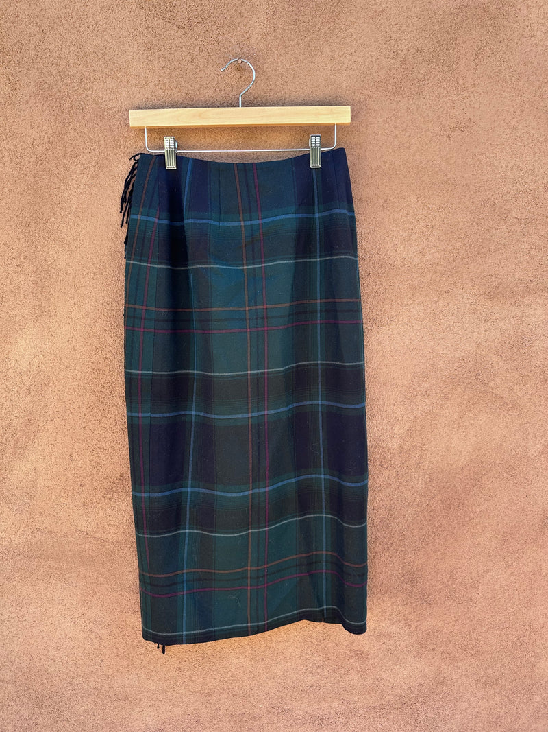 Worsted Wool Tartan Skirt